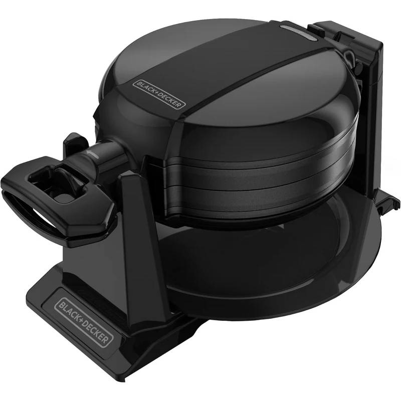Black and Decker WMD200B Rotating Double Belgian Waffle Maker